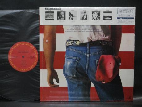 Bruce Springsteen Born in the USA Japan Early Press LP CAP OBI SHRINK