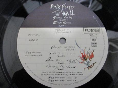 Pink Floyd Wall Japan Orig. PROMO 2LP CAP OBI