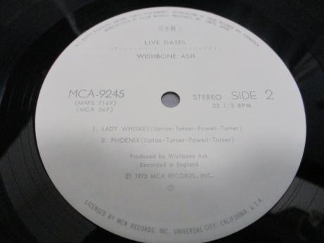 Wishbone Ash Live Dates Japan Orig. PROMO 2LP OBI WHITE LABEL