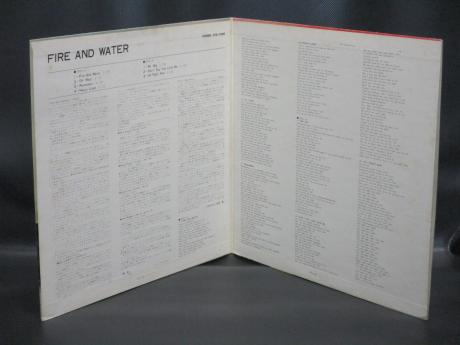 Free Fire and Water Japan Orig. LP G/F PINK ISLAND