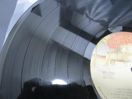 Angel On Earth It is in Heaven Japan Orig. LP OBI RARE POSTER