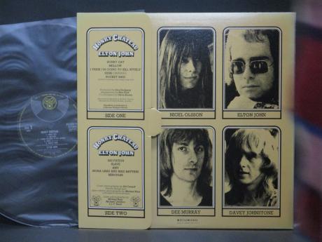 Elton John Honky Chateau Japan Rare LP SILVER OBI