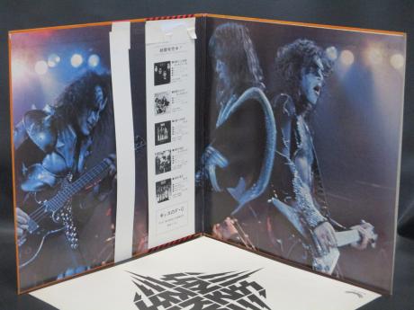 Kiss Rock and Roll Over Japan Orig. LP 2OBI + RARE STICKER