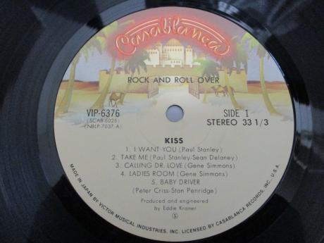 Kiss Rock and Roll Over Japan Orig. LP 2OBI + RARE STICKER