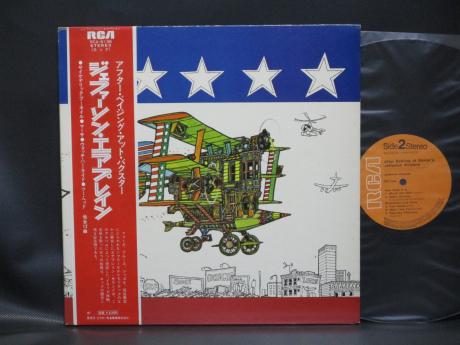 Jefferson Airplane After Bathing at Baxter’s Japan Rare LP RED OBI G/F