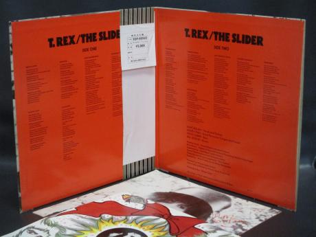 2. T.REX The Slider Japan Orig. LP OBI BOOKLET