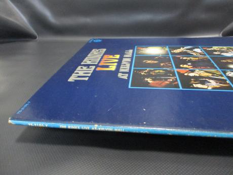 Kinks Live at Kelvin Hall Japan Orig. PROMO LP G/F DIF WHITE LABEL