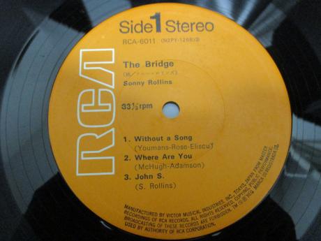 Sonny Rollins The Bridge Japan Rare LP OBI