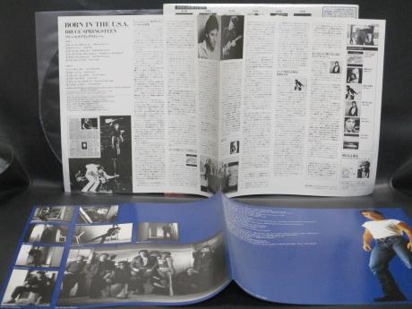 Bruce Springsteen Born in the USA Japan Early Press LP CAP OBI SHRINK