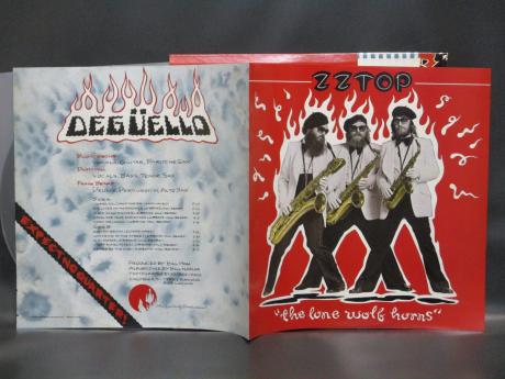 ZZ TOP Deguello Japan Orig. PROMO LP OBI WHITE LABEL