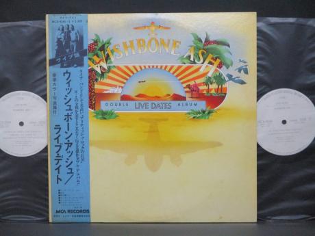 Wishbone Ash Live Dates Japan Orig. PROMO 2LP OBI WHITE LABEL