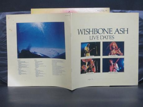 Wishbone Ash Live Dates Japan Orig. PROMO 2LP OBI WHITE LABEL