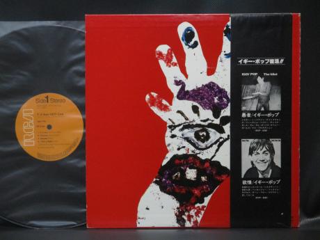 Iggy Pop T.V. Eye 1977 Live Japan Orig. LP OBI INSERT