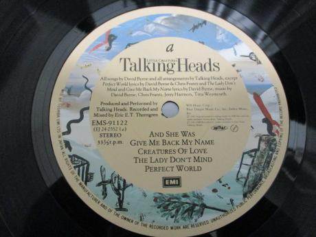 Talking Heads Little Creatures Japan Orig. LP OBI