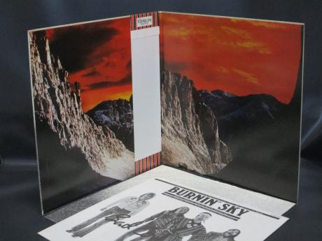 2. Bad Company Burnin’ Sky Japan Orig. PROMO LP OBI WHITE LABEL