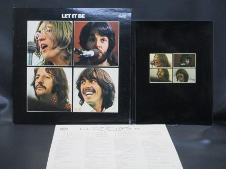 Beatles Let It Be Japan LTD BOX SET LP OBI BOOKLET RED WAX