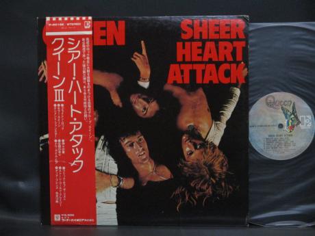 Queen Sheer Heart Attack Japan Orig. LP OBI