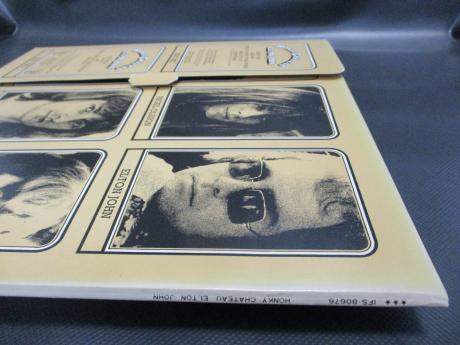 Elton John Honky Chateau Japan Rare LP SILVER OBI