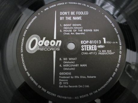 Geordie Don’t be Fooled by the Name Japan Orig. LP OBI BOOKLET