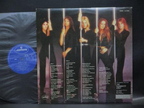 Runaways Queens of Noise Japan Orig. LP OBI RARE BIG POSTER