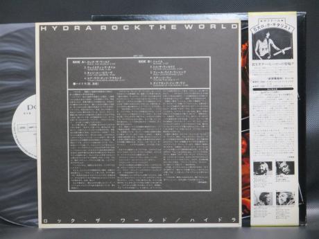Hydra Rock the World Japan Orig. PROMO LP OBI WHITE LABEL