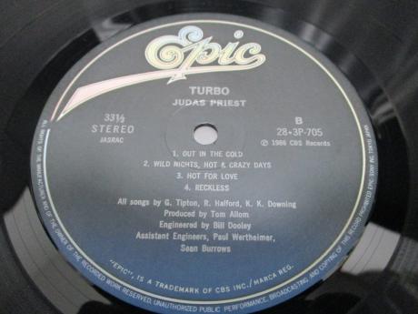 Judas Priest Turbo Japan Orig. LP