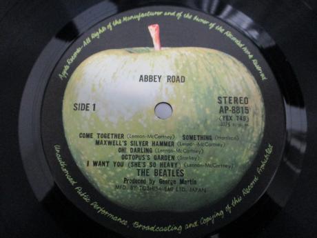 Beatles Abbey Road Japan Forever ED LP GREEN OBI