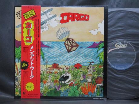 Men At Work Cargo Japan Orig. LP OBI