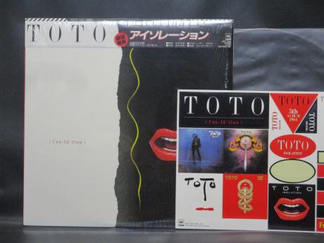 TOTO Isolation Japan Orig. LP OBI SHRINK STICKER