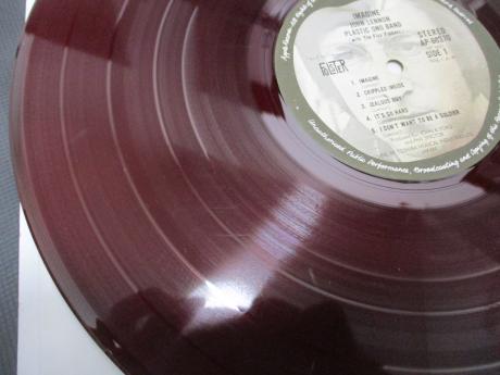 John Lennon Imagine Japan Orig. LP RED WAX