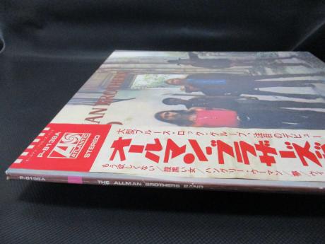 Allman Brothers Band 1st Same Title Japan Early Press LP RED & WHITE OBI