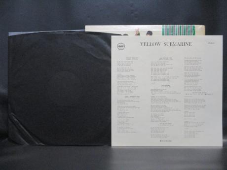 Beatles Yellow Submarine Japan Forever ED LP GREEN OBI