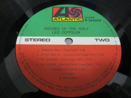 Led Zeppelin Houses of the Holy Japan Rare LP INSERT