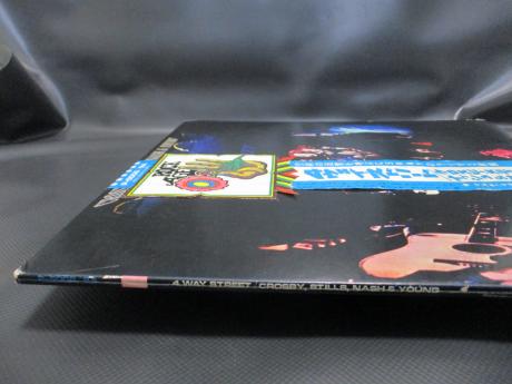 Neil Young CSN&Y Crosby Stills Nash & Young 4 Way Street Japan Orig. 2LP ROCK AGE OBI