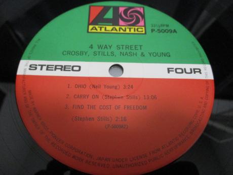 Neil Young CSN&Y Crosby Stills Nash & Young 4 Way Street Japan Orig. 2LP ROCK AGE OBI