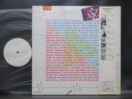 Wishbone Ash Hot Ash Japan Orig. PROMO LP OBI WHITE LABEL