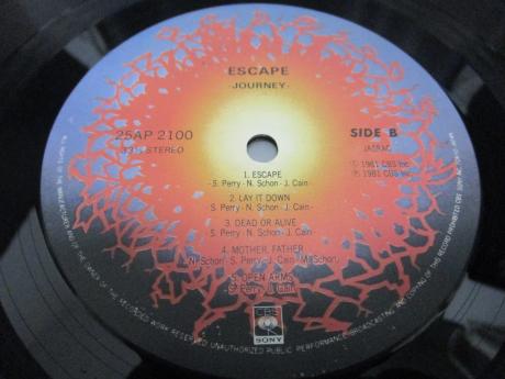 Journey Escape Japan Early Press LP CAP OBI SHRINK