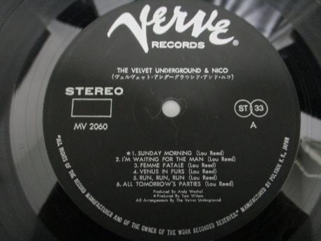 Velvet Underground & Nico Same Title Japan Orig. LP BANANA SITCKER