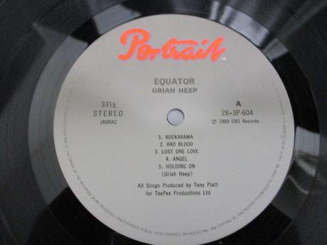 Uriah Heep Equator Japan Orig. LP OBI SHRINK