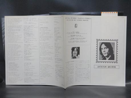 Jackson Browne Late For the Sky Japan Rare LP OBI