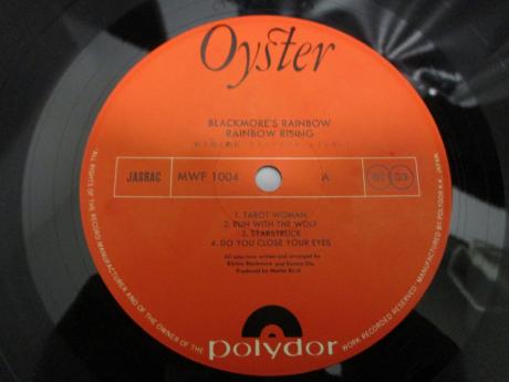 Blackmore’s Rainbow Rising Japan Orig. LP RARE POSTER