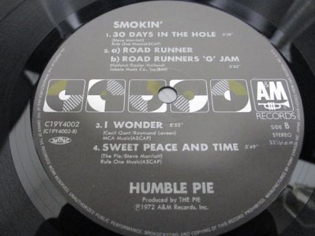 Humble Pie Smokin’ Japan LTD LP OBI INSERT