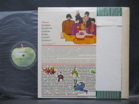 Beatles Yellow Submarine Japan Forever ED LP GREEN OBI