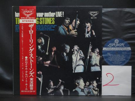 2. Rolling Stones Live Have You Seen Your Mother Live ! Japan Early Press LP RED OBI G/F DIF