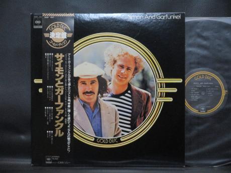 Simon & Garfunkel Gold Disc Japan ONLY LP OBI INSERT