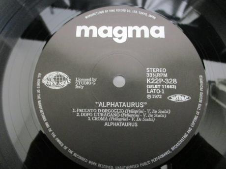 Alphataurus 1st Same Title Japan Orig. LP OBI