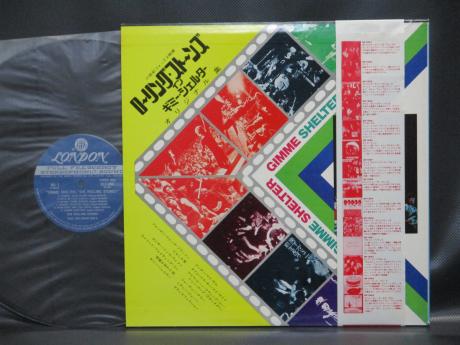 Rolling Stones Gimme Shelter Japan Rare LP RED OBI DIF COVER