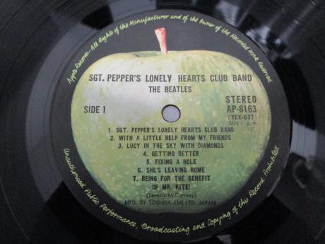 Beatles Sgt. Pepper’s Lonely Hearts Club Band Japan Forever LP GREEN OBI
