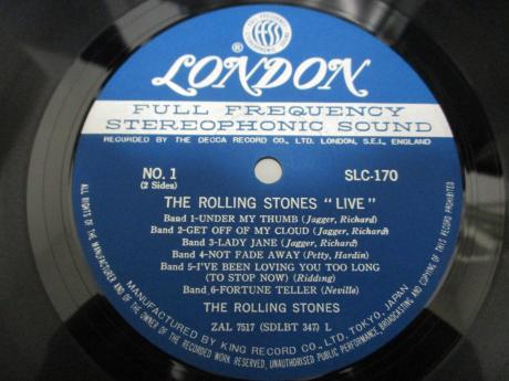 2. Rolling Stones Live Have You Seen Your Mother Live ! Japan Early Press LP RED OBI G/F DIF