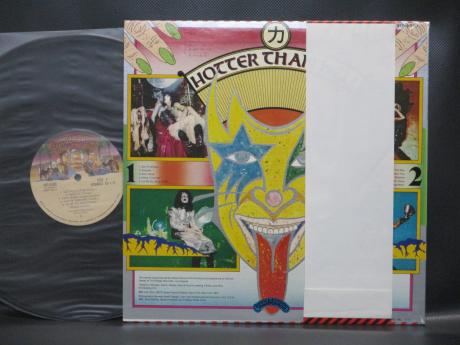 Kiss Hotter Than Hell Japan Rare LP OBI INSERT